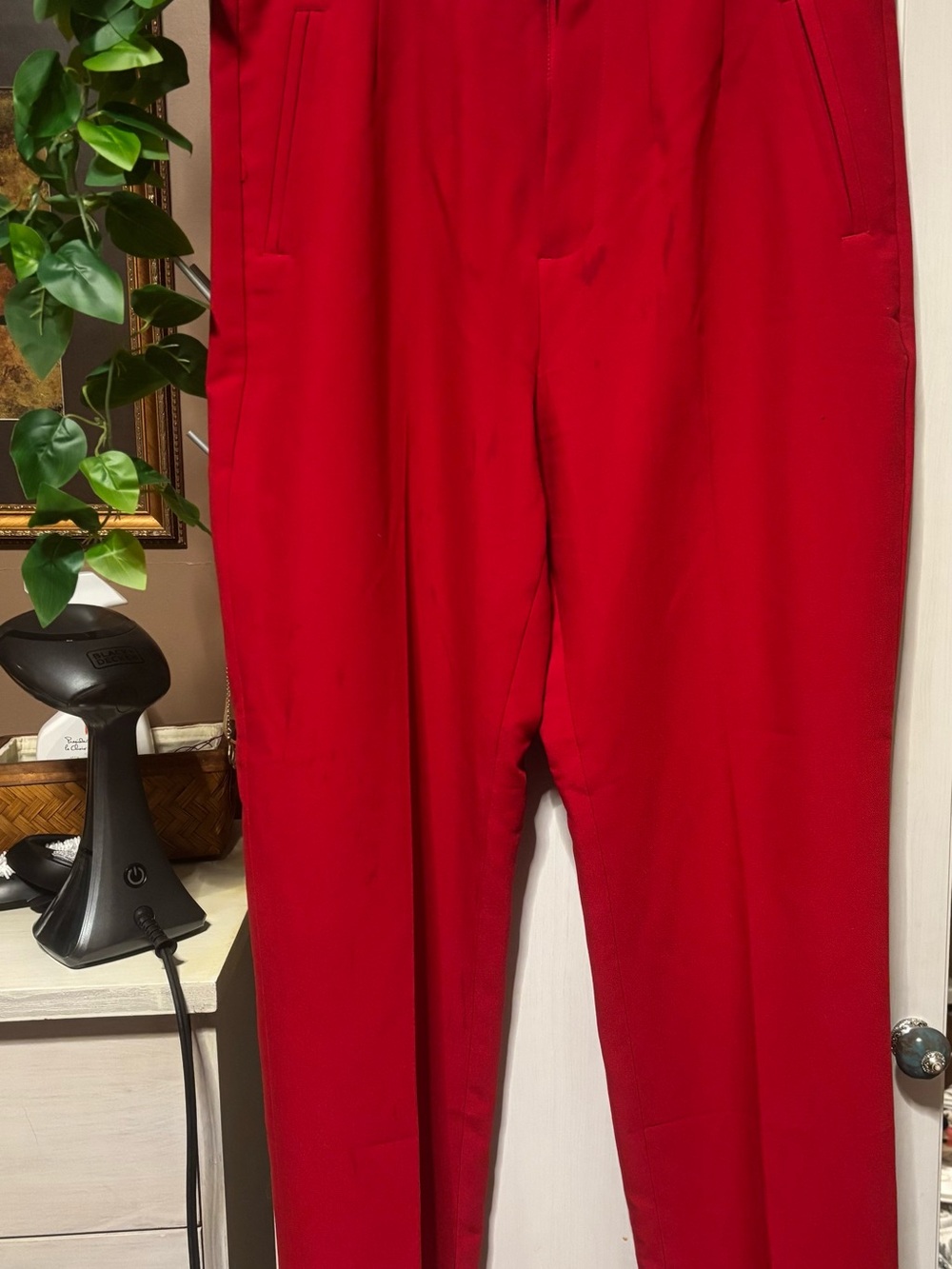 Banana Republic Bright Red Dress Pants